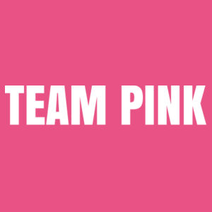 Team Pink T-shirt Design