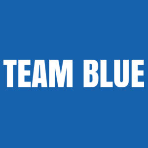 Team Blue T-shirt Design