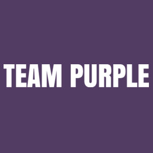 Team Purple T-shirt Design